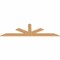 Ekena Millwork Saratoga Smooth Timber Gable Bracket, Western Red Cedar, 96"W x 28"H x 1 1/2"D x 5 1/2"F, 7/12 Pitch GBW096X28X0206SAR00SWR - alternate 4